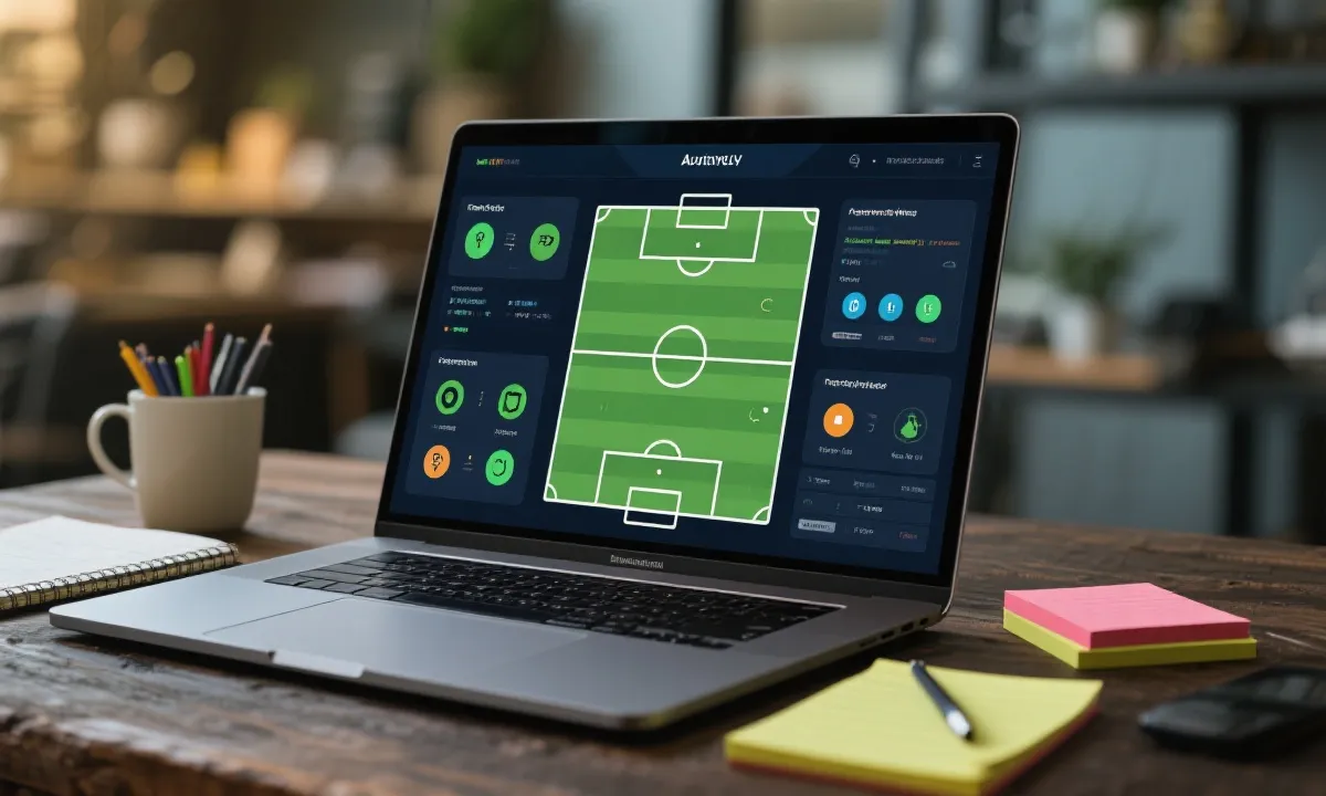 足球投注分析與數據觀察示意圖