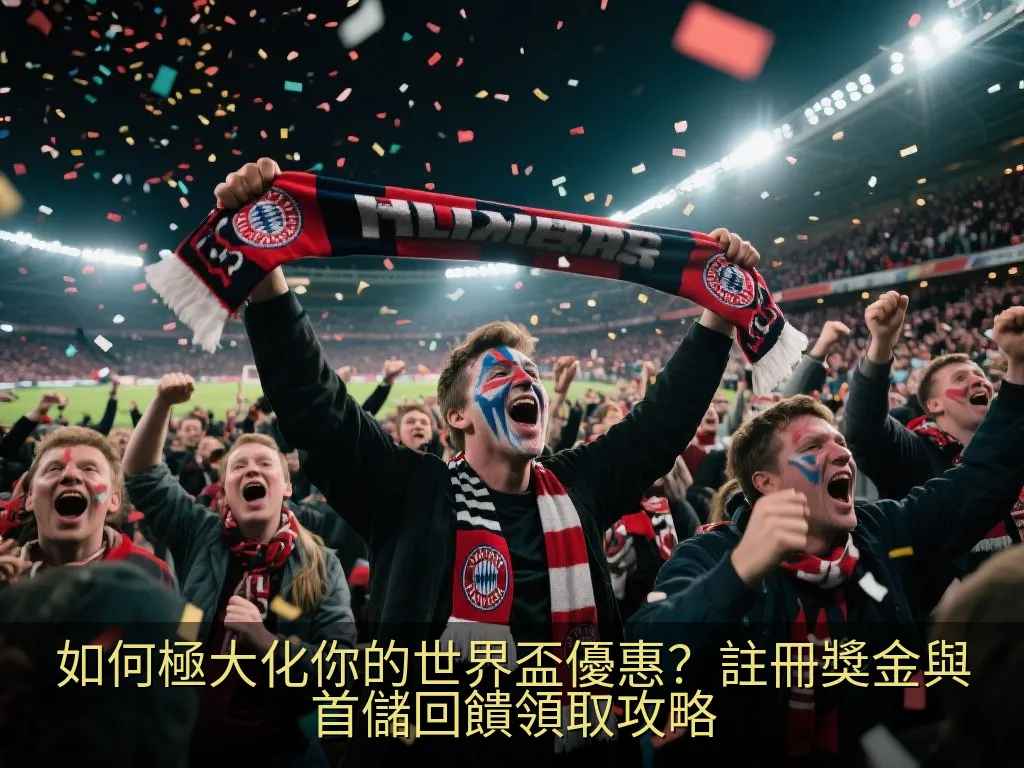 如何極大化你的世界盃優惠？註冊獎金與首儲回饋領取攻略